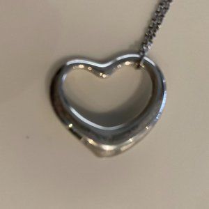 Elsa Peretti by Tiffany Open Heart Necklace
